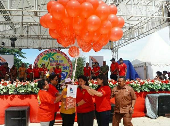 Biak Gelar Festival Munara Wampasi sebagai Bagian Dari Sail Teluk Cenderawasih 2023