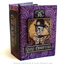 Graphic 45 Rare Oddities Mini Mini Album - Nichola Battilana