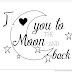 Coloring Pages I Love You to the Moon and Back