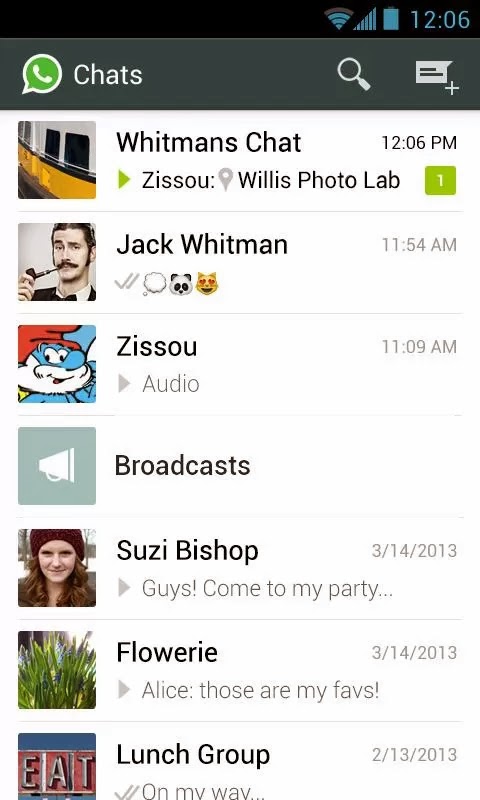 WhatsApp Messenger v2.11.83