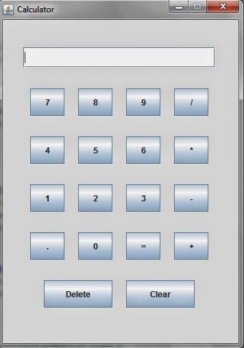 Creating a Simple Calculator using Java Swing.