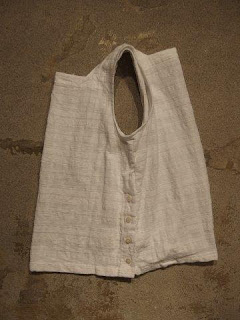 FWK by Engneered Garments "Square Neck Top - Horizontal Jacquard"