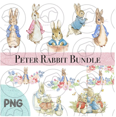 Peter Rabbit Clipart PNG