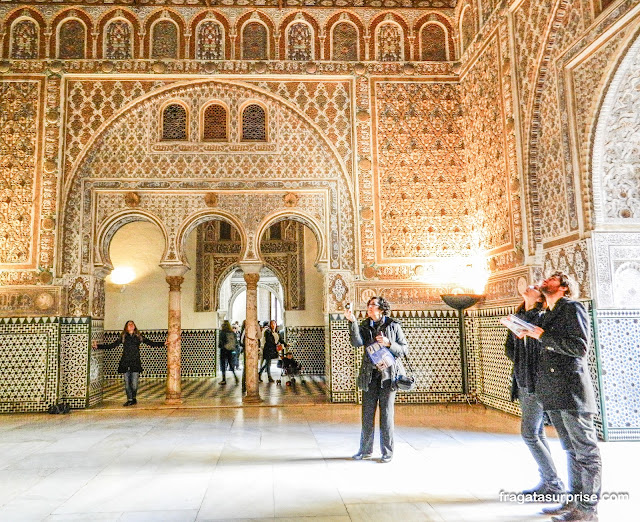 Palácio Mudéjar de Pedro I no Real Alcázar de Sevilha