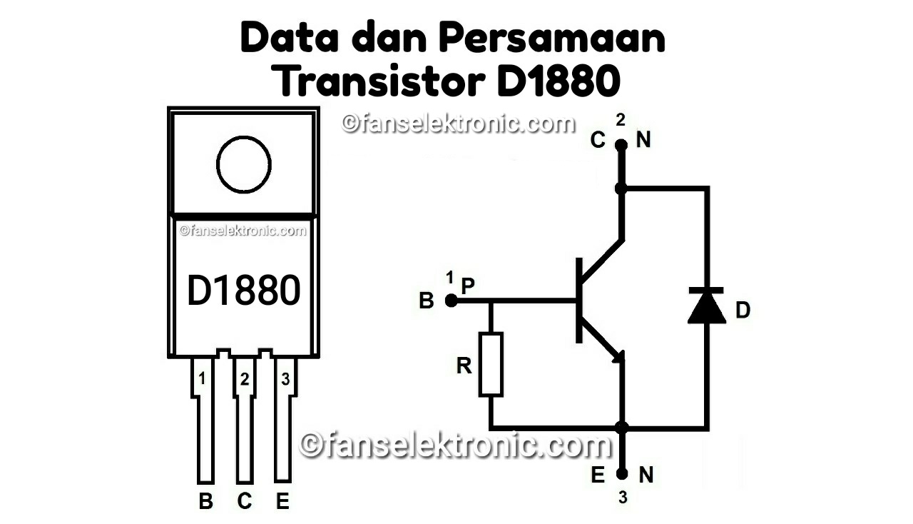 Persamaan Transistor D1880