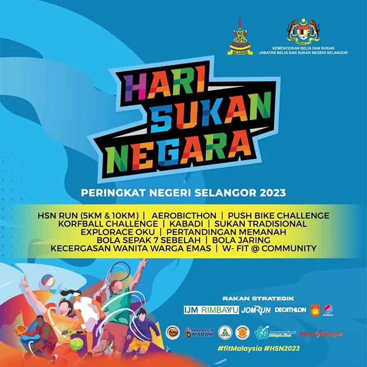 Hari Sukan Negara 2023 Selangor