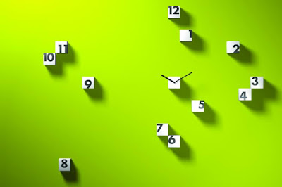 the Propegetti Progetti Rnd_Time White Wall Clock