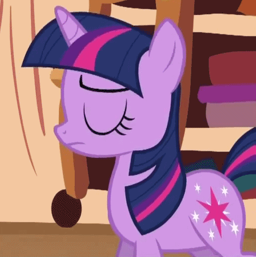 Twilight Sparkle Bingung_Animasi Bergerak Tokoh My Little Pony_Cerita Lengkap My Little Pony_Animated Twilight Sparkle My Little Pony