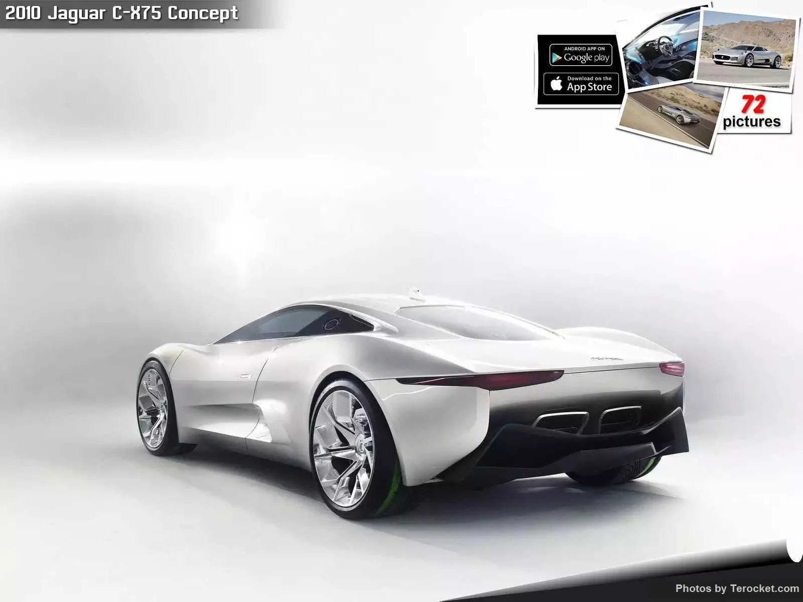 Hình ảnh xe ô tô Jaguar C-X75 Concept 2010 & nội ngoại thất