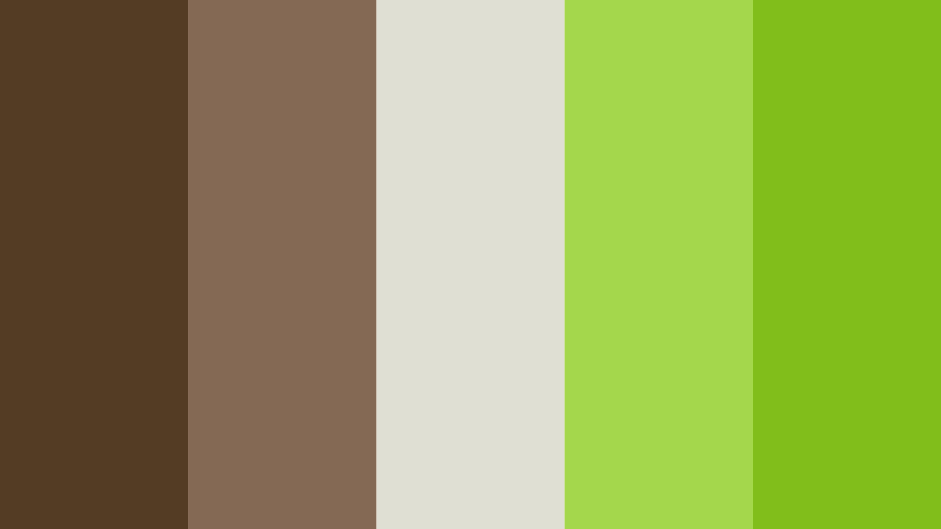 Green With Brown Color Scheme Brown