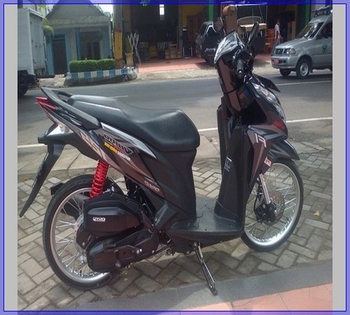 27 Gambar Modifikasi Motor Vario 150 125 110 Cc Fi Cw 
