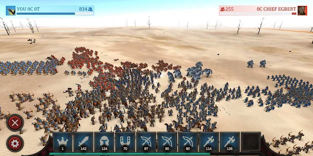 لعبة Epic Battles Online | لعبة قيادة الجيوش والإنتصار بهم بالحروب الملحمية ألعاب إستراتيجية