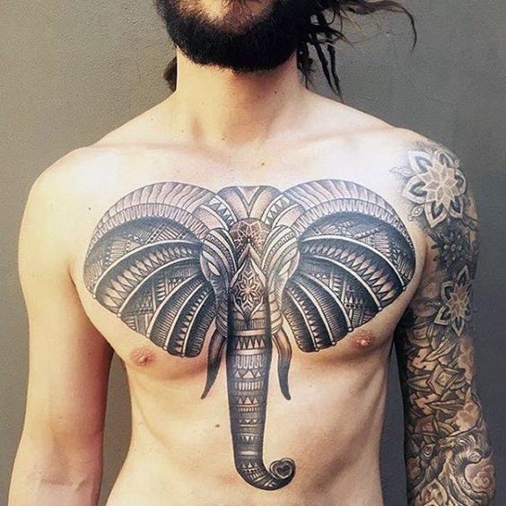 Top 50 ไอเดียรอยสักรูปช้าง Top Beautiful Elephant Tattoo designs