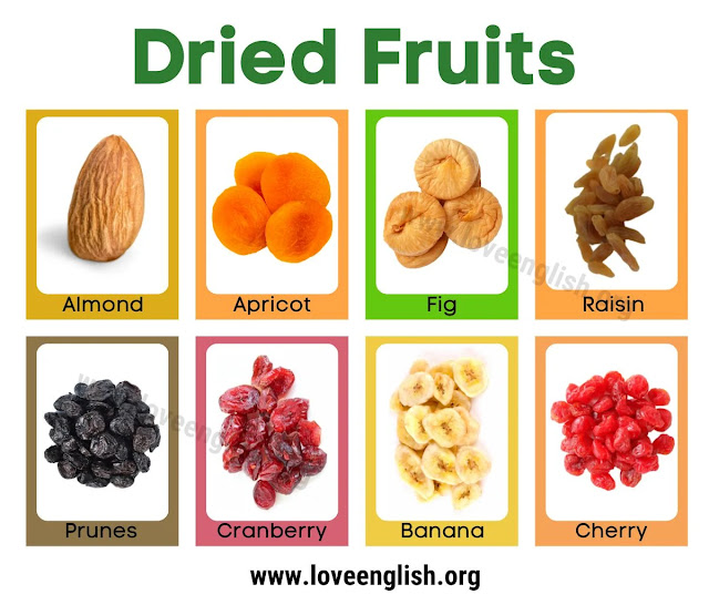 Fruits that are dried