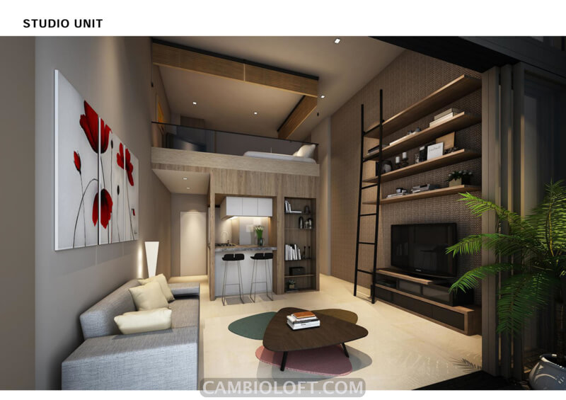 Studio Type Cambio Lofts Alam Sutera Apartment
