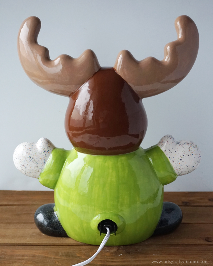 Paint your own Custom Name Carved Reindeer at As You Wish to bring a touch of merriment to your holiday decorations!