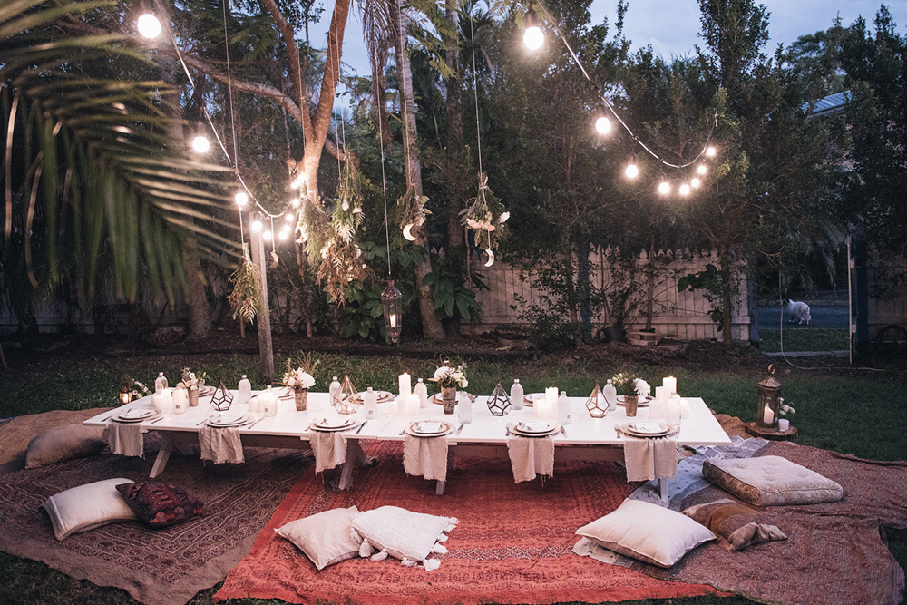 Moon to Moon: Spell: How to Host a Bohemian Dinner Party