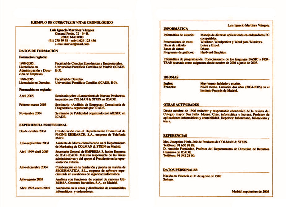 modelos de curriculum modernos. modelos de curriculum. Modelos De Curriculum Vitae