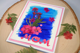 Floral Mother's Day Card by Jess Crafts with flowers from Greetings of Grace