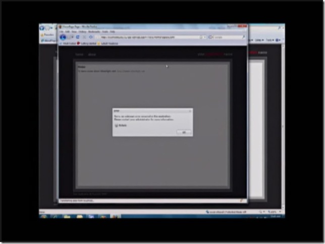 New user experience for error messages