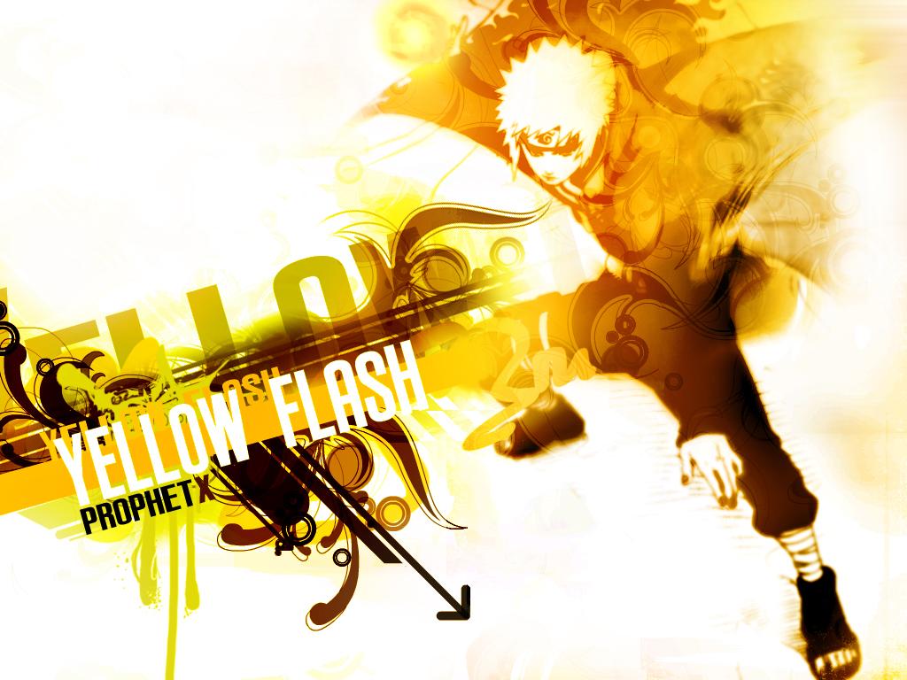 4th Hokage Yellow Flash Wallpaper