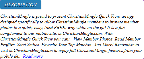 christian mingle mobile login