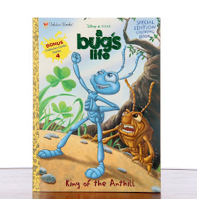 a bug's life king of the anthill color book