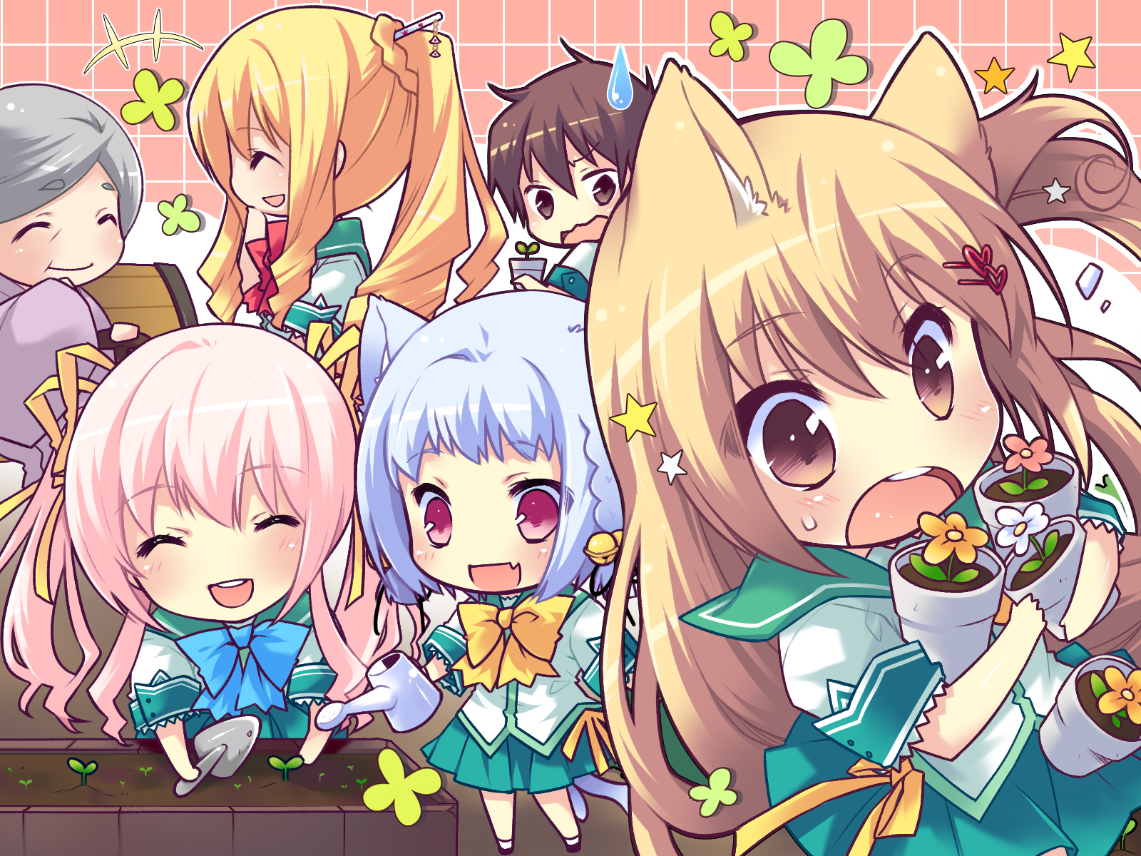 Chibi Group Picture by ~TheDragonCat on deviantART - Anny Imagenes!