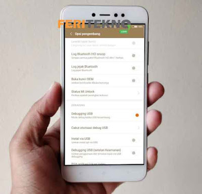  opsi yang ada di hp android yang dimana opsi ini berfungsi untuk menentukan pilihan antara m Mengatasi Tidak Muncul USB Debugging di HP Xiaomi