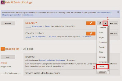 Cara Memasang Widget, Cara Memasang Widget, Di Blog , Memasang Widget, Skip Ads™