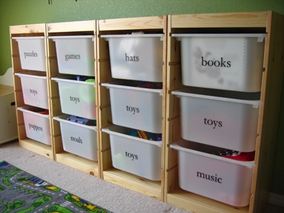 How To Organize the toy room