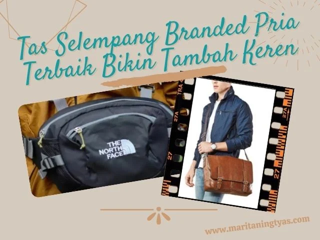 tas selempang branded pria