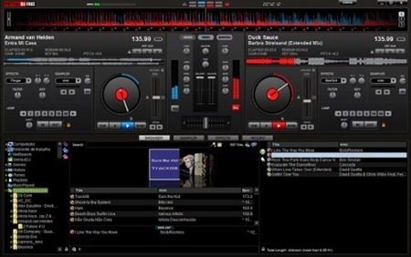 virtual dj home free