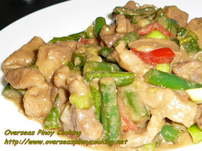 Creamy Bicol Express