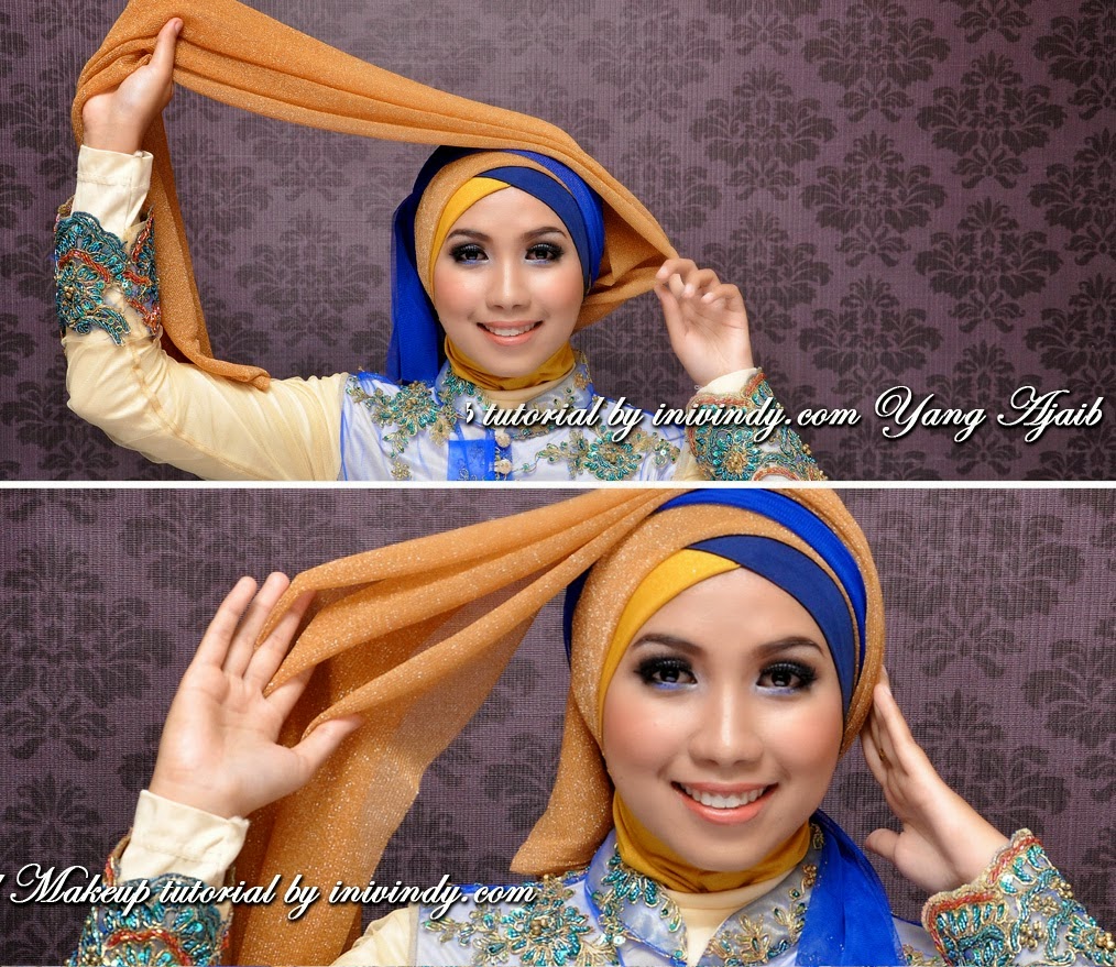 27 Koleksi Tutorial Hijab Wisuda 2 Warna Paling Update Tutorial