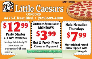 Free Printable Little Caesars Coupons