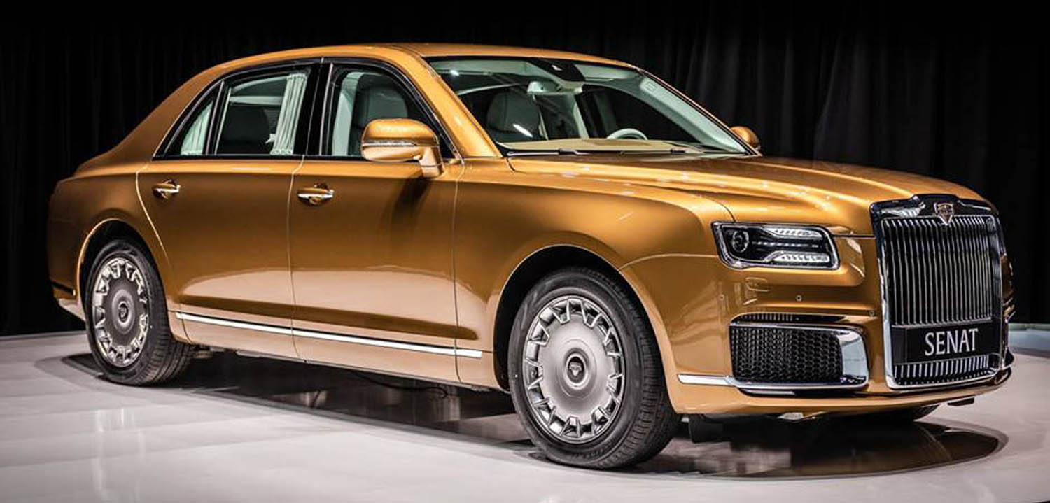 The all-new Urus Senat - a luxury Russian sedan to rival Bentley and Rolls-Royce