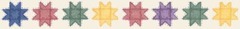Quilted stars divider
