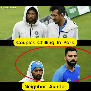 virat kohli and hardik funny reaction