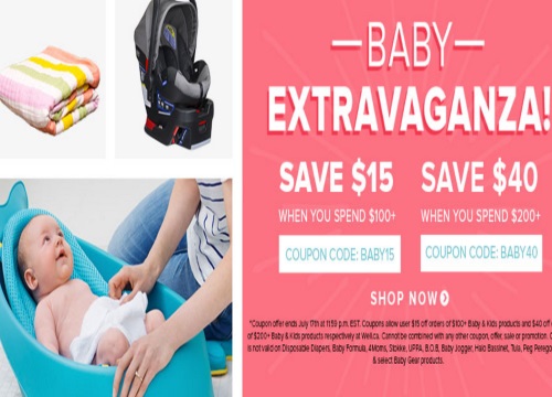 Well.ca Baby Extravaganza Save Up To $40 Off Promo Code