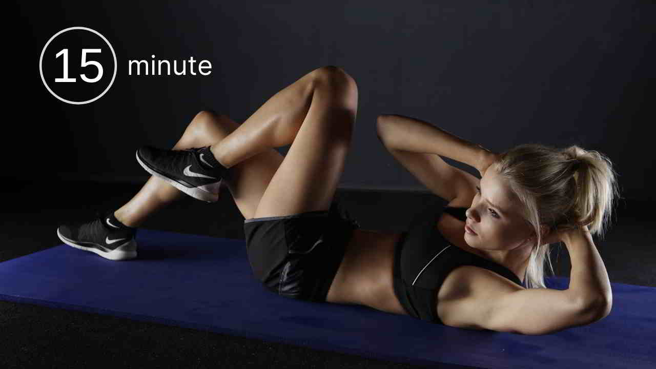 15-Munite No-Equipment Home Core Workout to Do at Home । Fitshub
