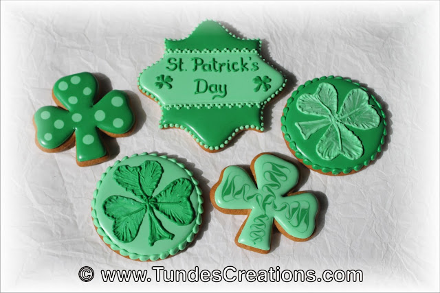 St Patrick's Day cookies by Tunde Dugantsi