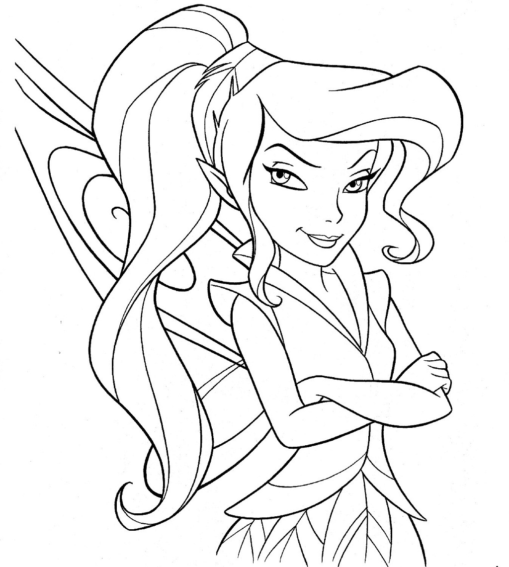 Download Disney Fairy coloring pages