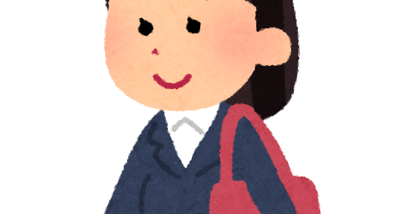 歩く女性会社員のイラスト かわいいフリー素材集 いらすとや