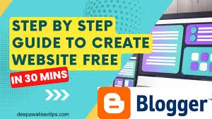 How to Make a Free Blog Website on Blogger.com