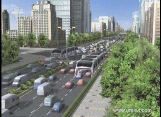 China Plans Huge Buses That Can DRIVE OVER Cars