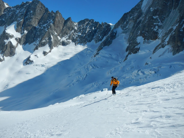 Ski de randonnée Brèche Puiseux Manu RUIZ