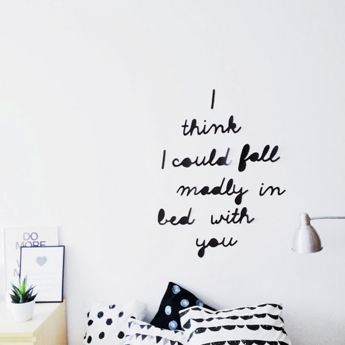 DIY // MADLY IN BED WITH YOU