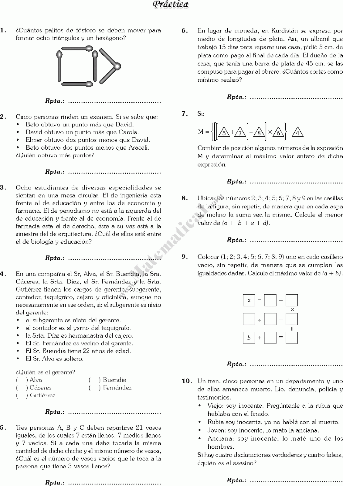 LIBRO+DE+RAZONAMIENTO+MATEMATICO+DE+QUINTO+DE+SECUNDARIA ...