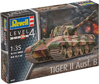 Revell 1/35 Tiger II Ausf. B Henschel Turret (03249) Colour Guide & Paint Conversion Chart